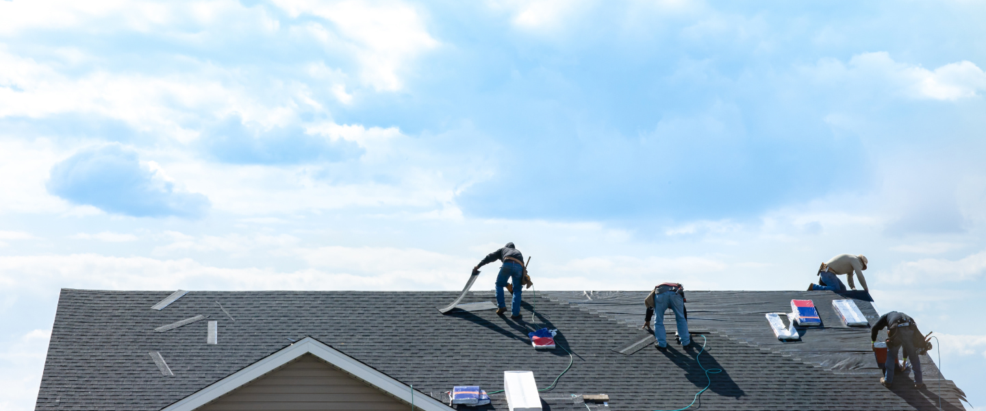 The cost to replace a roof covered with shingles